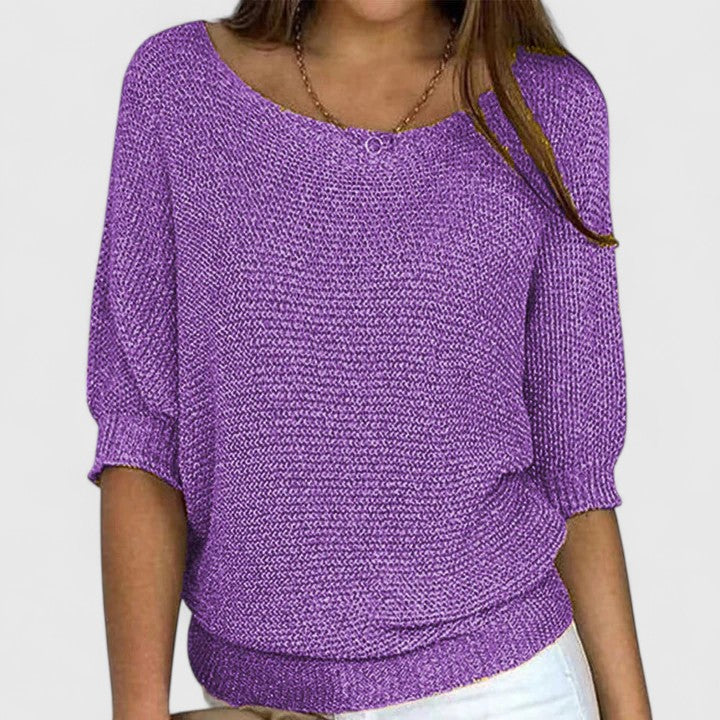 Rachel | Effortless Knit Pullover – Laura & Linda Charleston